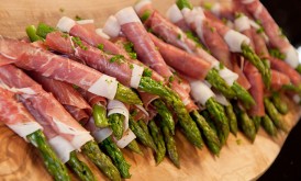Asparagus Wrapped in Parma Ham