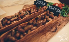 Selection of Canape Sausages