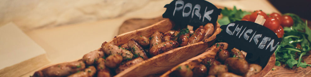 <h2>Locally Sourced</h2> <h3> Event Catering</h3>